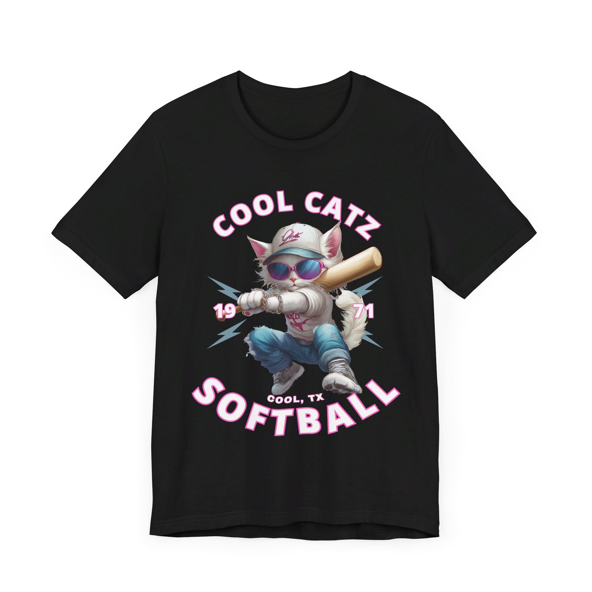Cool Catz Softball Short Sleeve Tee
